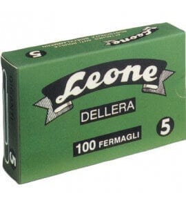 Fermagli zincati N.5 - lunghezza 49 mm - Molho Leone - conf. 100 pezzi